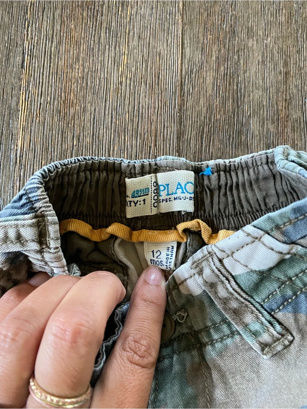 4/$20 The Children’s Place Camo Shorts